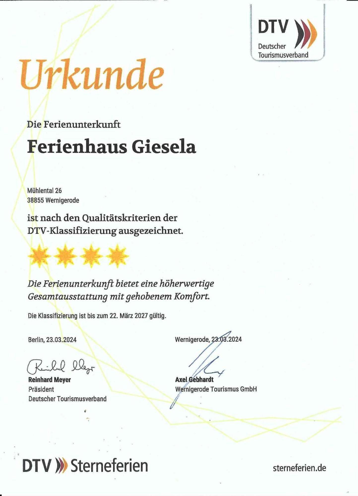 Ferienhaus Giesela **** Wernigerode Kültér fotó