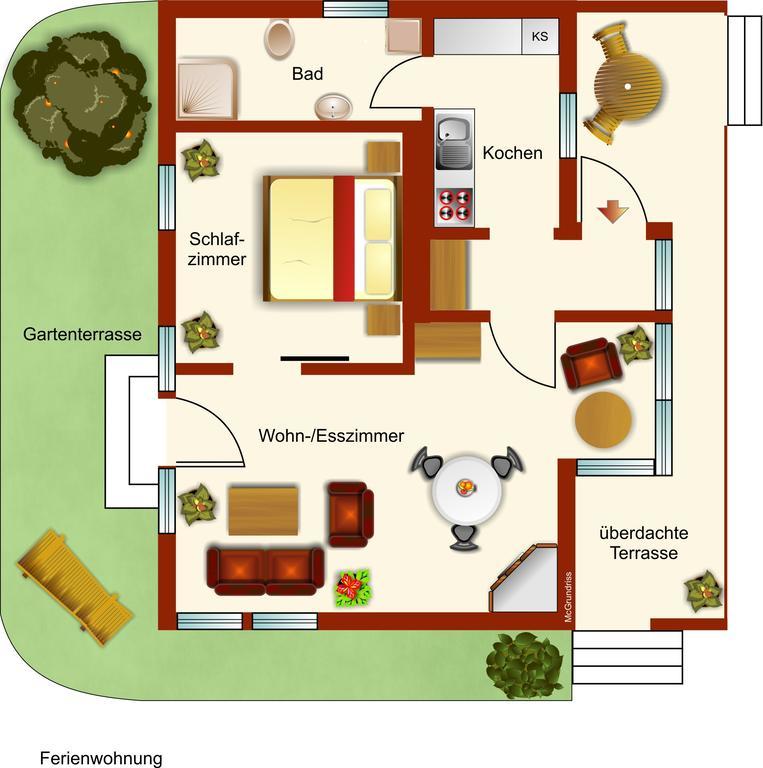 Ferienhaus Giesela **** Wernigerode Szoba fotó